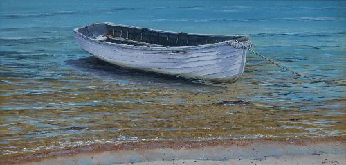 Row Boat  oil painting
